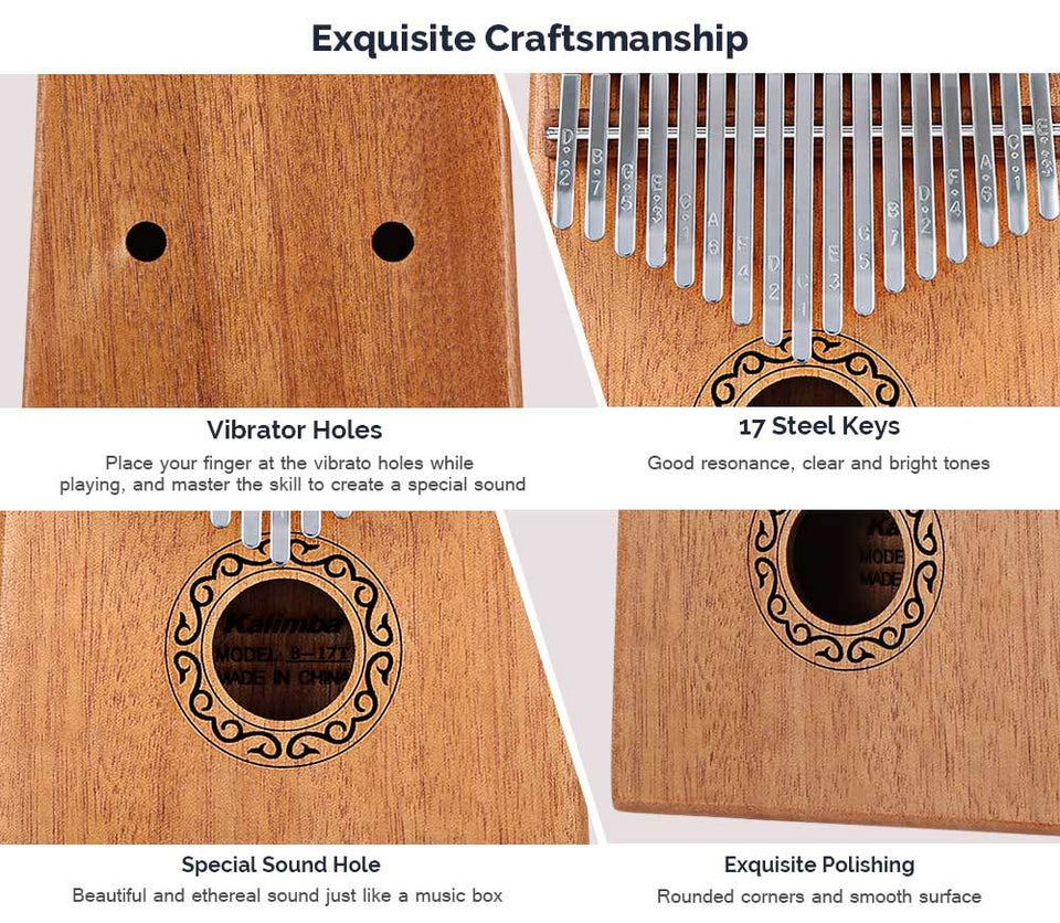 Burlywood™ Kalimba Set