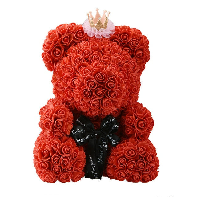 VALENTINE'S ROSE BEAR™ - 40 cm/16 inch
